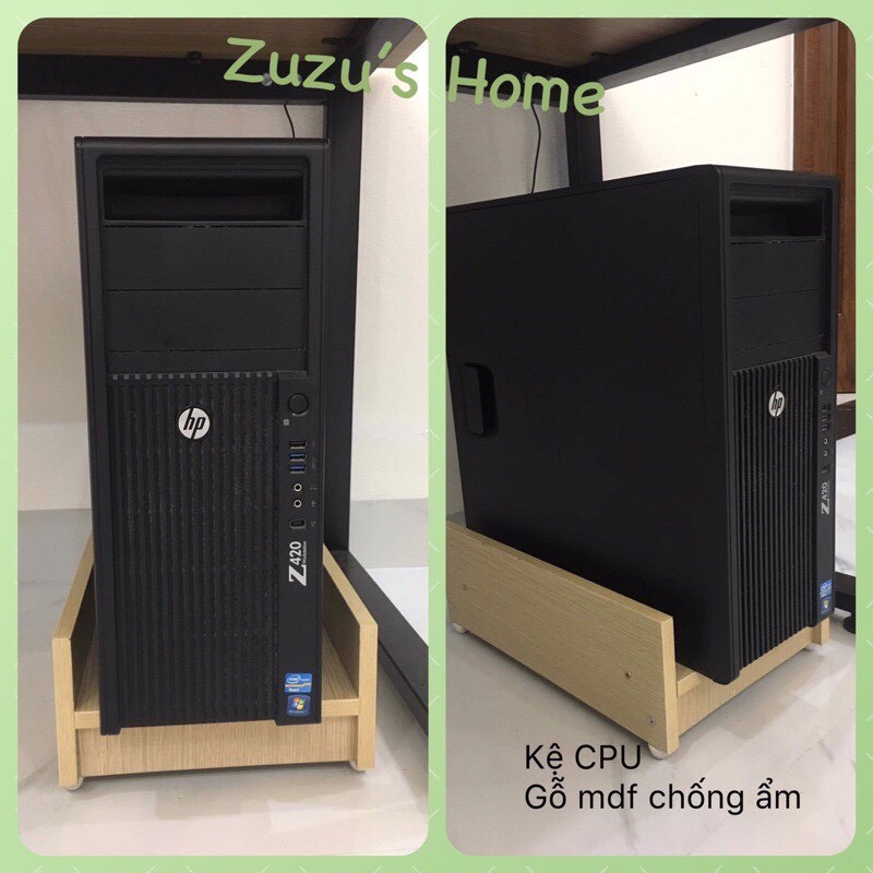 Kệ để cây máy tính (CPU), chất liệu gỗ MDF cực chắc chắn, phù hợp với mọi CPU