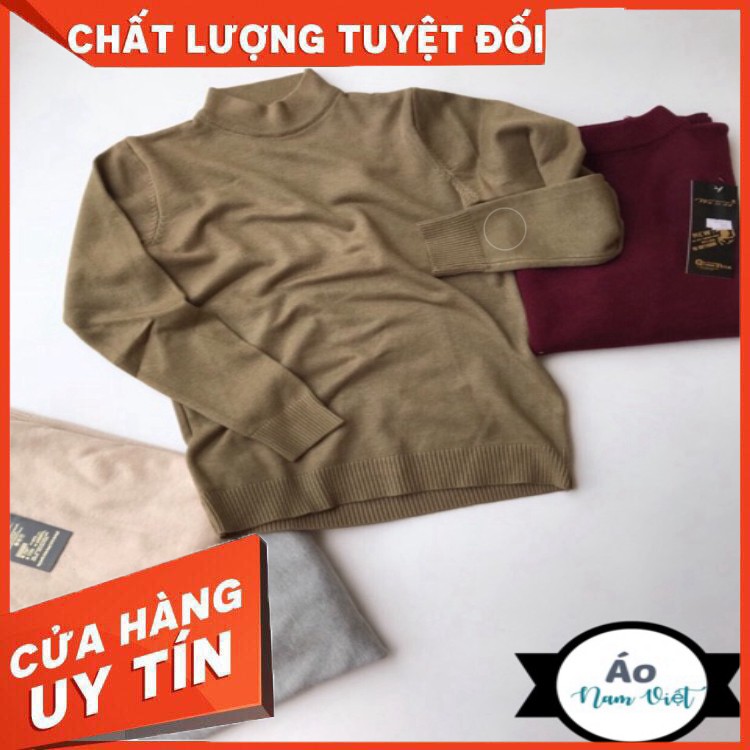 HÀNG CAO CẤP -  Áo len nam cổ cao các màu Áo nam Việt Hà Nội shop - Hàng Cao Cấp