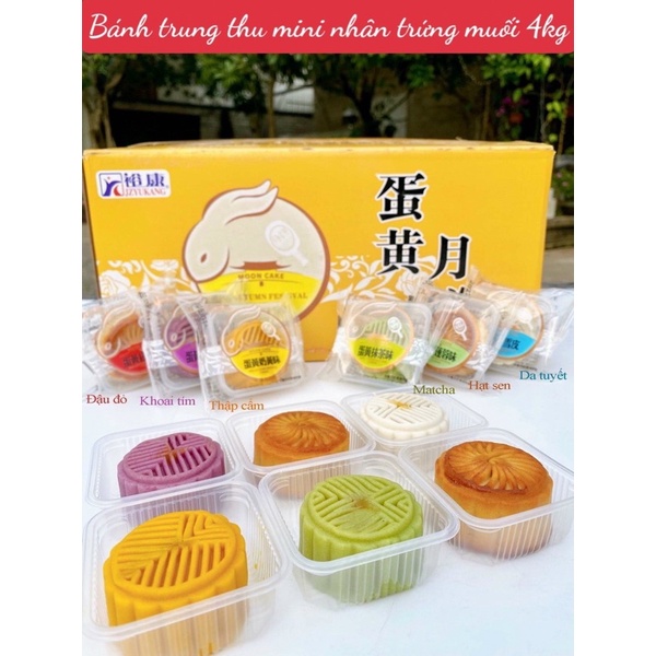 1 KG BÁNH NƯỚNG MINI MIX VỊ DATE MỚI