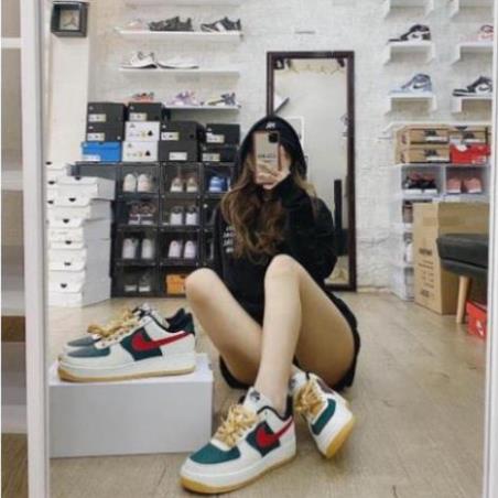 Giày AF1_Nike Gucci Xanh Đỏ Nam Nữ Full Box -ju2 ! &