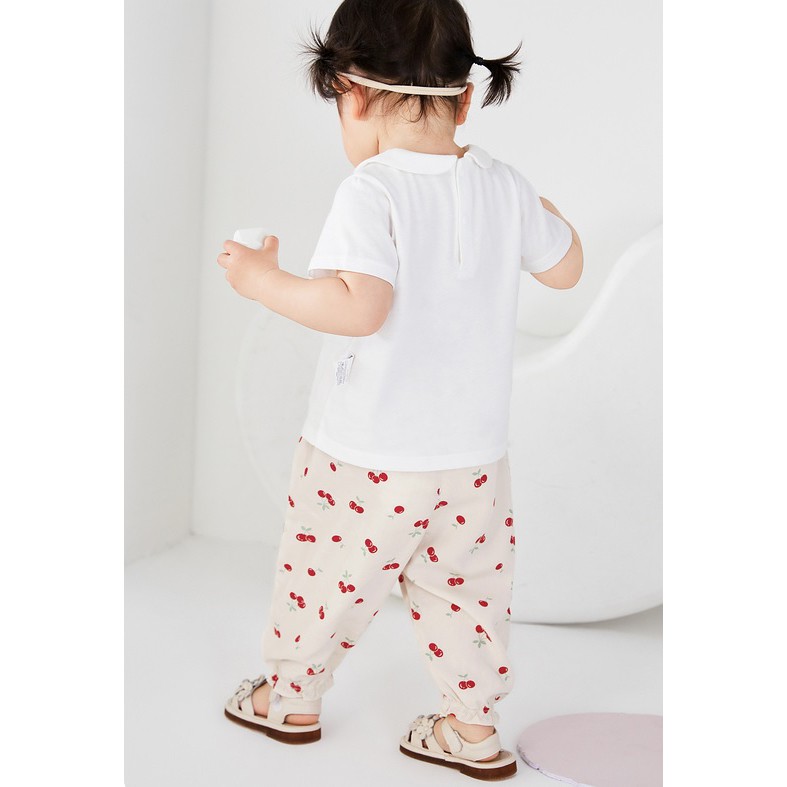 (0-3 tuổi) Quần dài bé gái hoạ tiết hoa quả hãng BALABALA 200221108004003