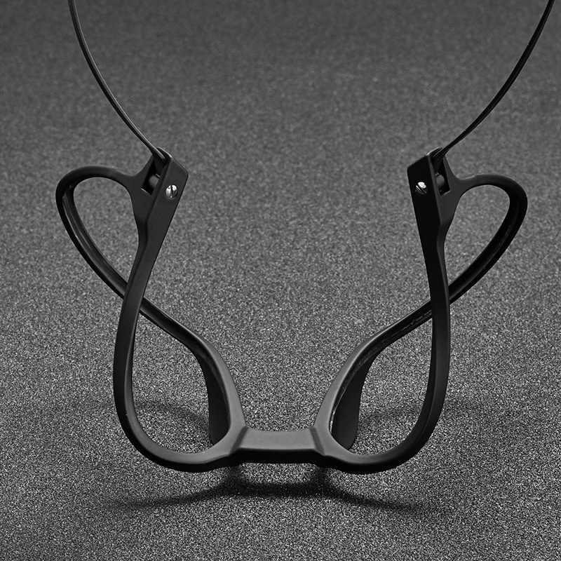 Kính Mát HEVIA Gọng Cao Su Siêu Nhẹ PT004 Tròng Kính Có Thể Thay Thế