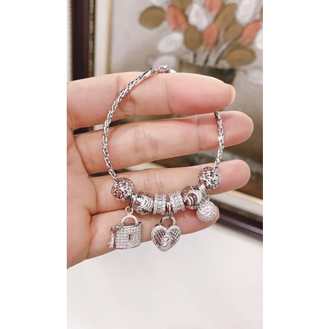 Vòng tay rắn bạc chuẩn nhiều mẫu tự chọn