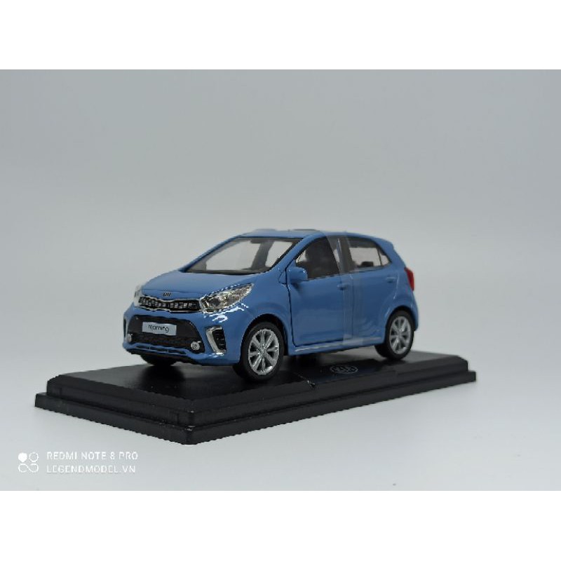 Mô hình xe Kia Morning tỷ lệ 1:33