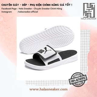 Dép chính hãng puma royalcat 372280 02 - dép quai ngang authentic slides - hala sneaker