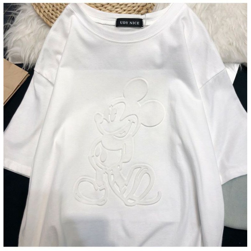 áo phông dập nổi mickey