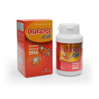 OMEGA 3 KIDS Giúp trẻ em phát triển trí tuệ tăng cường thị lực