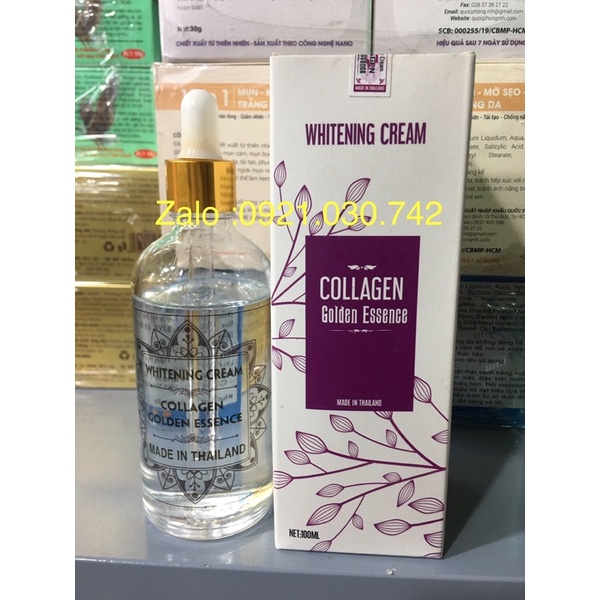 nước lột chai(thay da sinh học) collagen từ Thái Lan chai 100Ml