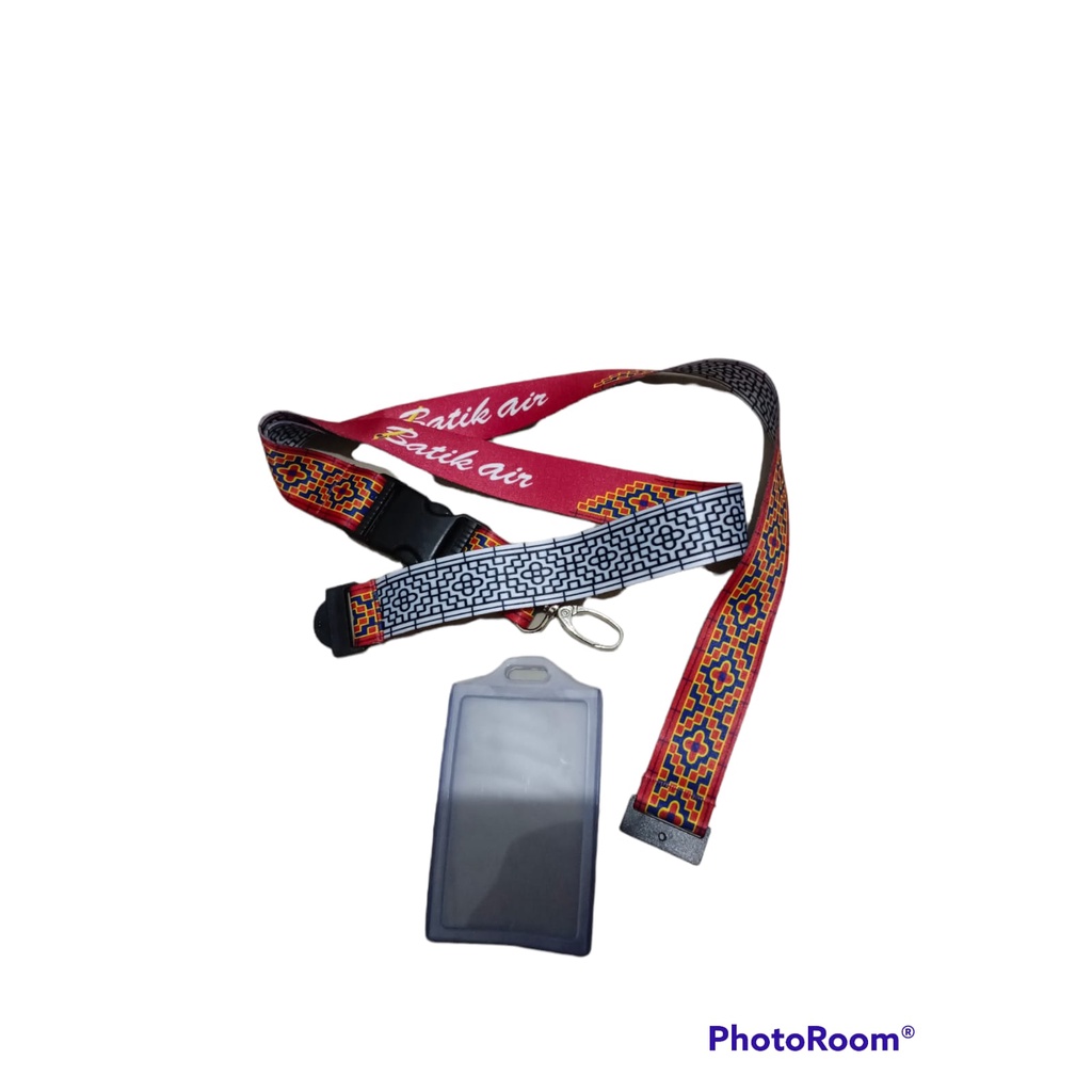 Dây Đeo Thẻ ID + 2 Ngăn Đựng Thẻ Cho Xe Hơi Batik AIR 2022