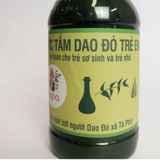 Nước tắm thảo dược Dao Đỏ trẻ em