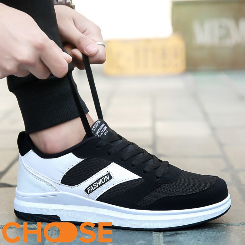 Giày Nam Sneaker Thể Thao Choose Tăng Chiều Cao Phối Màu Cá Tính GK6K8