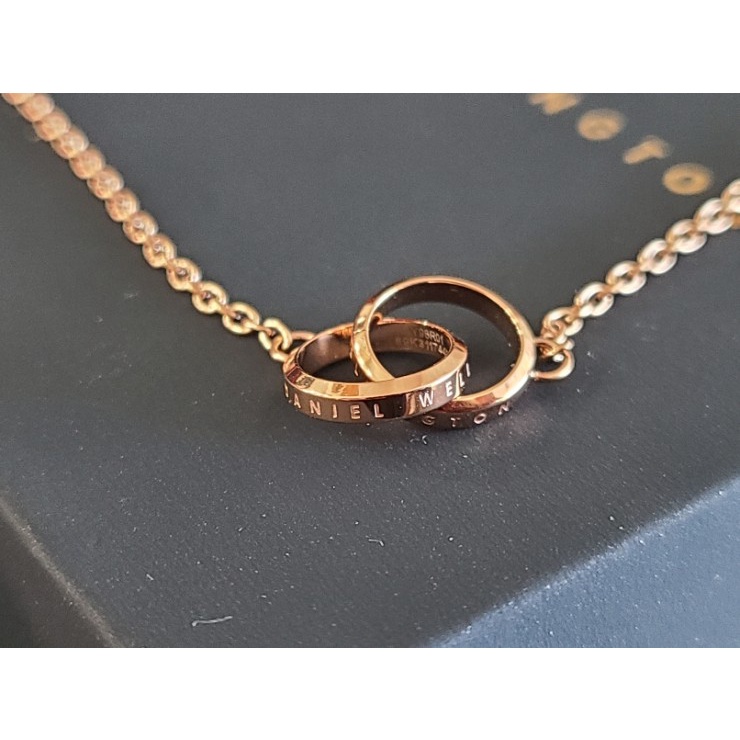 Dây Chuyền Daniel Wellington Elan Unity Necklace Rose Gold DW Chính Hãng - OtisWatch