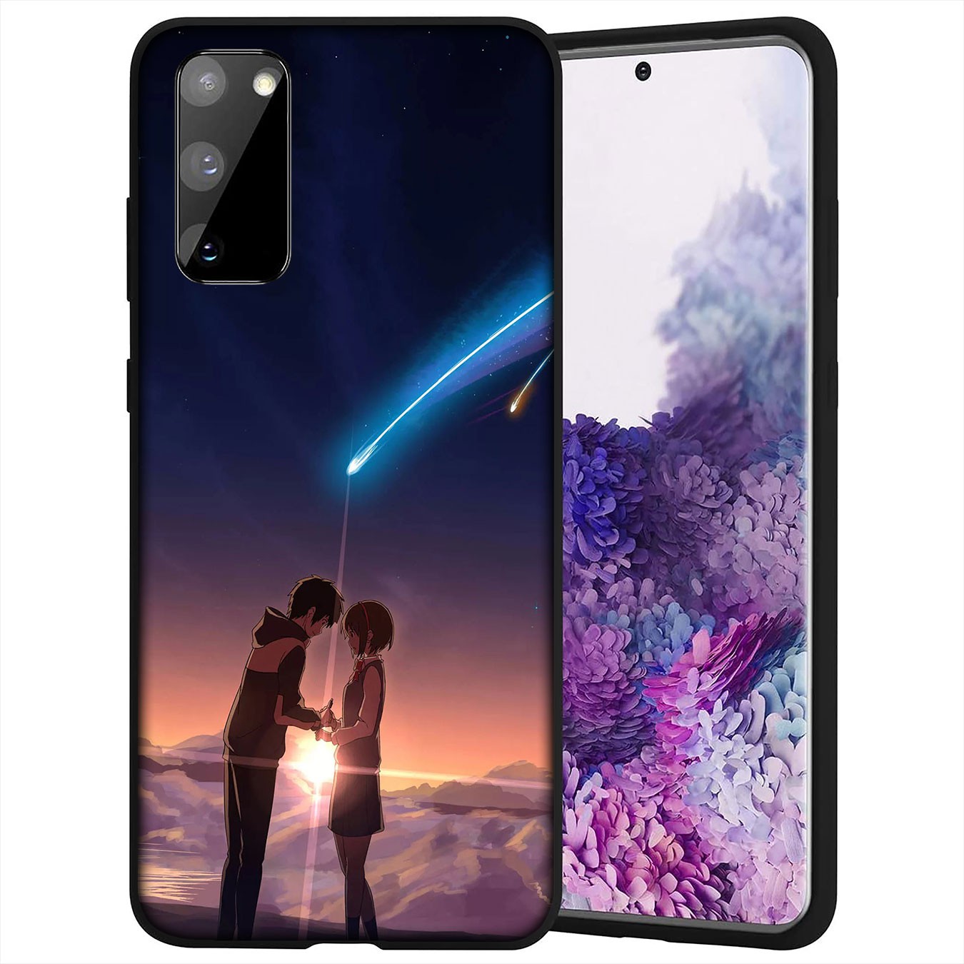 Samsung Galaxy A9 A8 A7 A6 Plus J8 2018 + A21S A70 M20 A6+ A8+ 6Plus Casing Soft Silicone Kiminonawa Your Name anime Phone Case