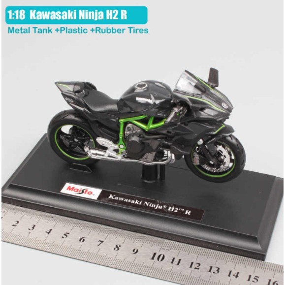 MÔ HÌNH XE KAWASAKI NINJA H2R 1:18 MAISTO