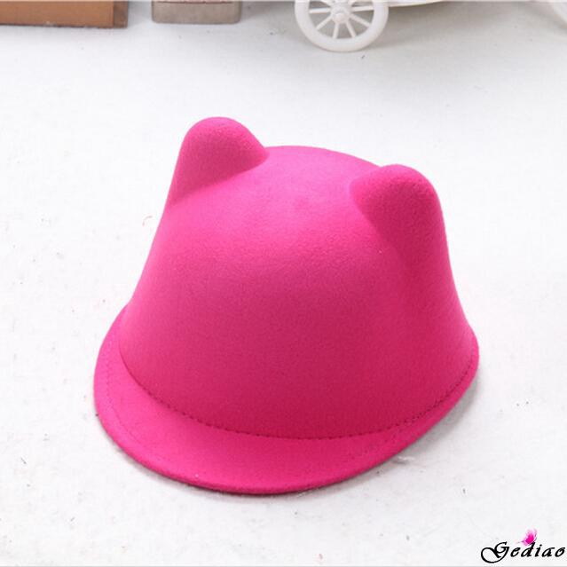 Nón len tai mèo dễ thương cho nữ