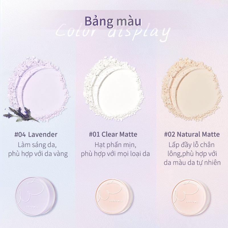 Phấn phủ JUDYDOLL che phủ cao làm mờ vết thâm 10.5g
