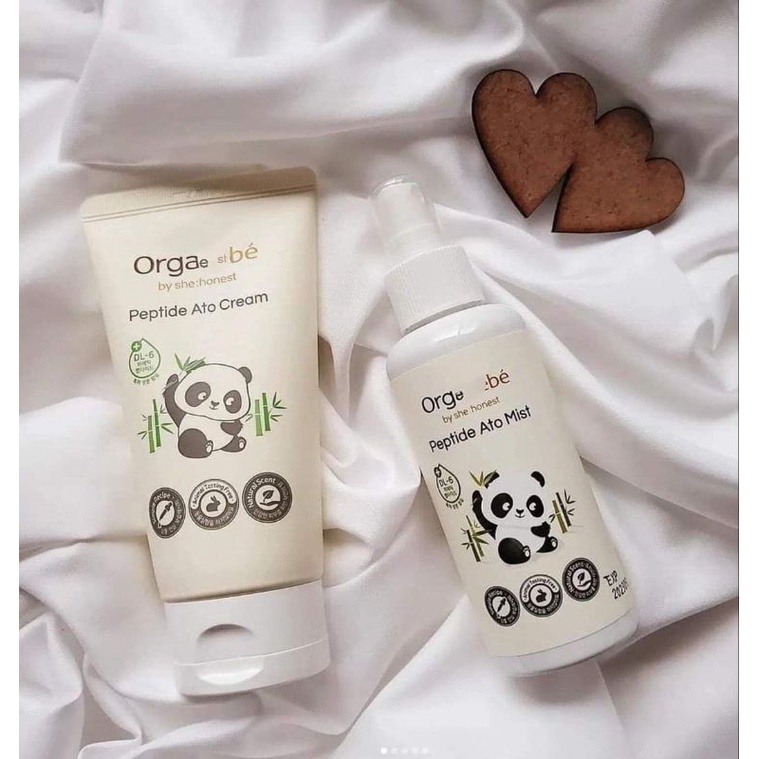 KEM DƯỠNG ẨM PHỤC HỒI DA VÀ KEM HĂM HỮU CƠ ORGABEBE CHO BÉ TỪ SƠ SINH