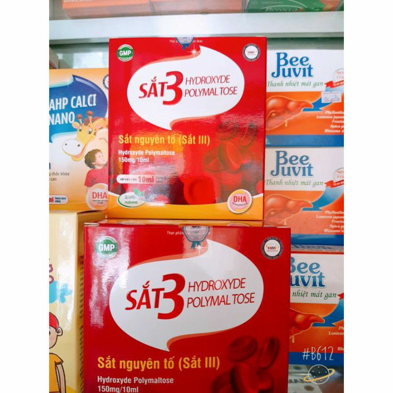 Sắt 3 Hydroxyde polymaltose hộp 20 ống
