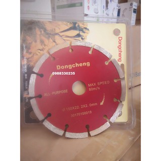 Lưỡi cắt gạch,đá DONGCHENG 150mm