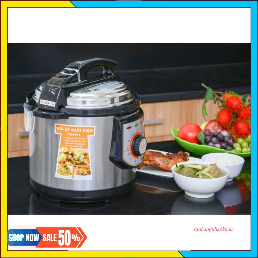 Nồi áp suất điện Comet CM6151
