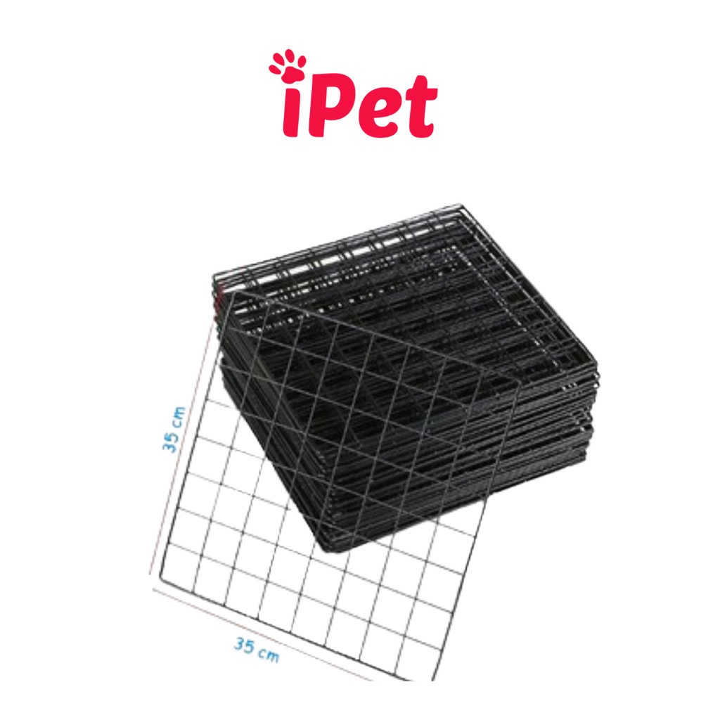 Combo 10 tấm sắt Ghép Chuồng Quây, Lồng Sắt Cho Chó Mèo - iPet Shop