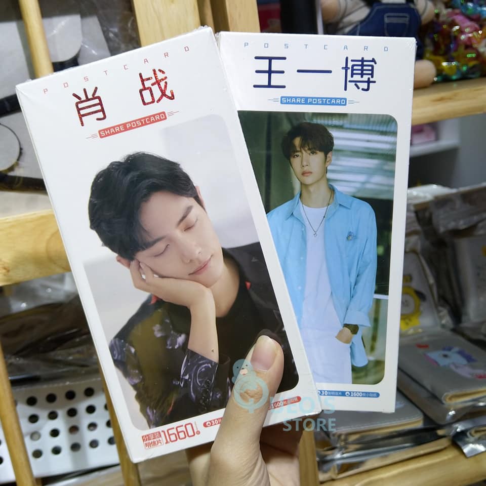 Hộp postcard ảnh Trần Tình Lệnh, Tiêu Chiến, Vương Nhất Bác | BigBuy360 - bigbuy360.vn