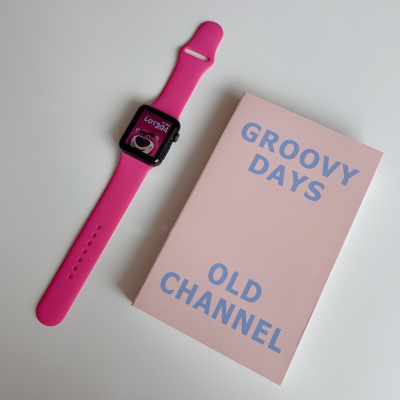 Dây Đeo Silicone Thay Thế Cho Đồng Hồ Thông Minh series 7 45mm 41mm iwatch 6 5 4 44mm 42mm