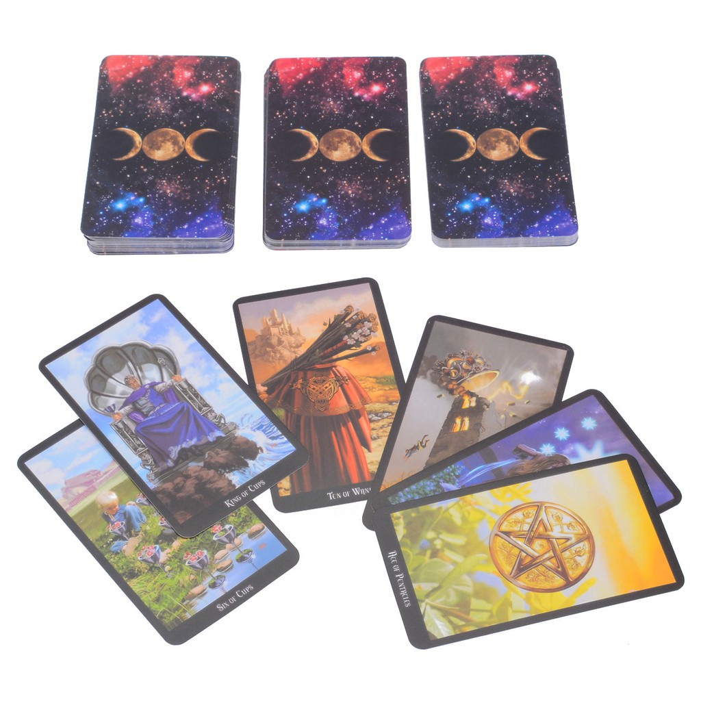 [Mã LIFE0503TOYS1 giảm 10% đơn 150k] Bộ bài Witches Tarot M10 +Tặng File Hướng Dẫn và Khăn