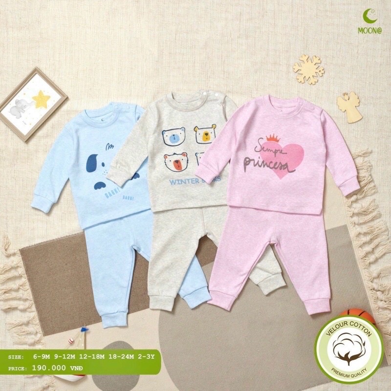CÚC VAI NỈ CHO BÉ( 6-9m đến 2-3y)