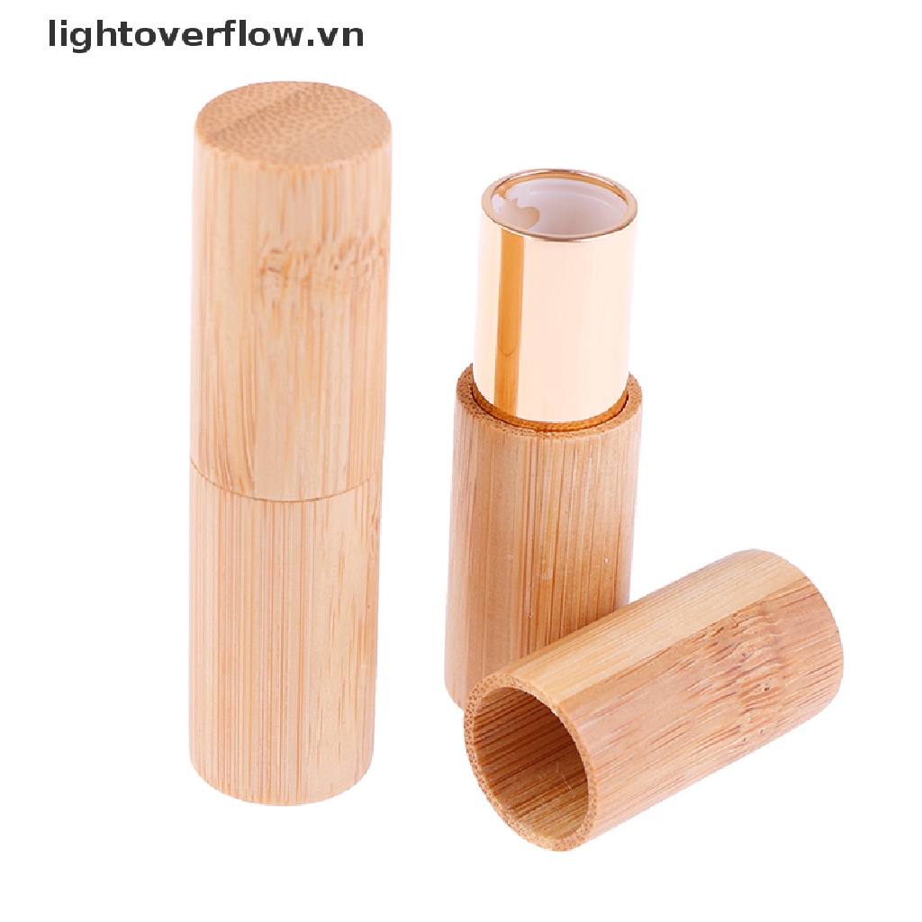 Hộp Rỗng Đựng Son Dưỡng Môi 4G DIY Bằng Tre