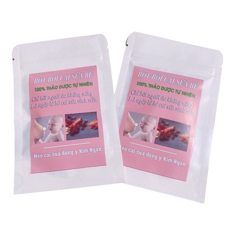 Bột Cai Sữa Mẹo Gia Truyền Từ Thảo Dược Tự Nhiên