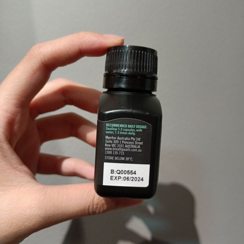 Viên uống thơm miệng Breath Pearls 50 viên