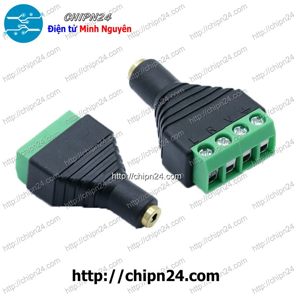 [1 CÁI] (G29) Jack chuyển Audio 2.5mm ra Domino 4 chân CÁI
