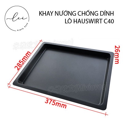 VỈ LƯỚI, KHAY NƯỚNG CHỐNG DÍNH LÒ NƯỚNG HAUSWIRT C40 / C40 PRO