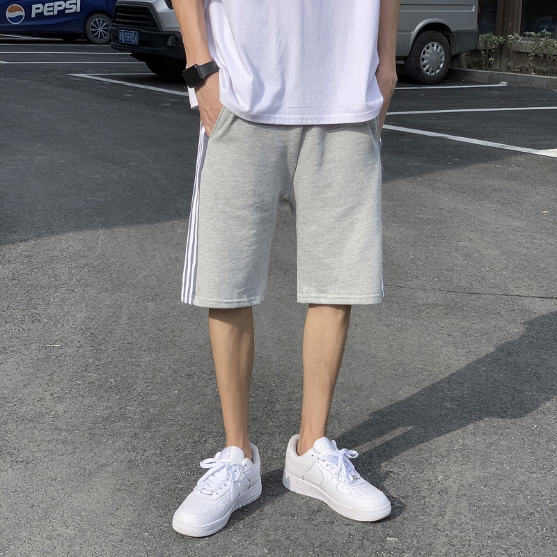 Quần Short Thể Thao Kẻ Sọc Trẻ Trung Thời Trang Cho Nam