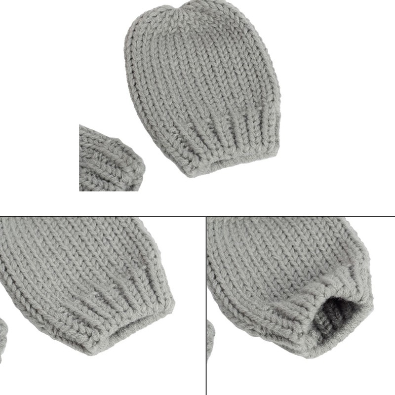 Nón Len Kèm Găng Tay Giữ Ấm Thiết Kế Đáng Yêu Cho Bé