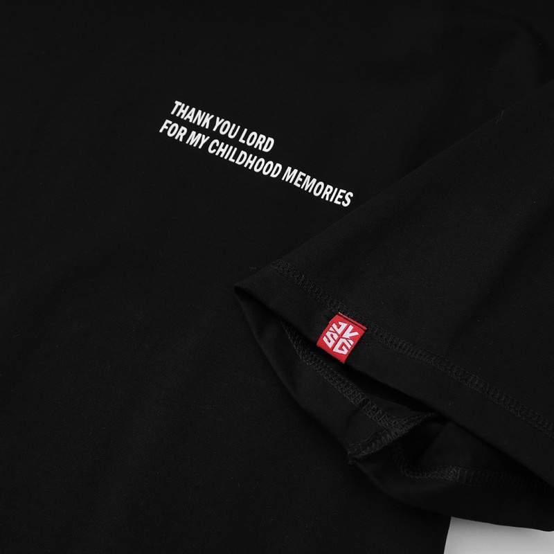 [JKSG] Áo Thun Cotton Cao Cấp Ngắn Tay Unisex, Chất Đẹp Co Giãn Tốt, Dày Dặn, In Hình ý nghĩa Back To Childhood