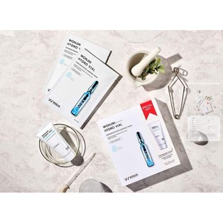 MẶT NẠ WONJIN EFFECT HYDRO VIAL ( hộp 10 mask tặng sữa rửa mặt 100ml)