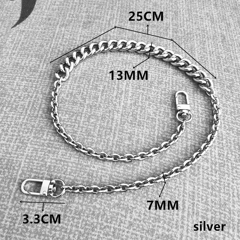 Dây Xích Kim Loại Thay Thế Cho Túi Xách Đeo Vai / Đeo Chéo Hình Chữ O Dễ Phối Đồ DIY