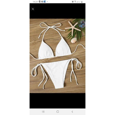 [Hàng Sẵn] bikini đồ bơi nữa tam giác quần dáng lọt khe