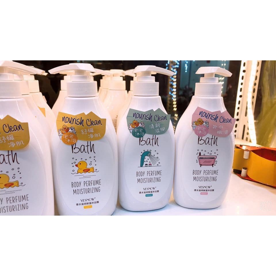 Sữa Tắm Bath Yesnow  500ml Dưỡng Ẩm Trắng Da Hương Thơm Quyến Rũ | BigBuy360 - bigbuy360.vn