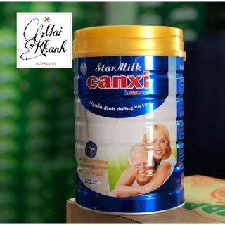Sữa Canxi người già Star Milk ngừa loãng xương, tiểu đường, hỗ trợ tim mạch 900g