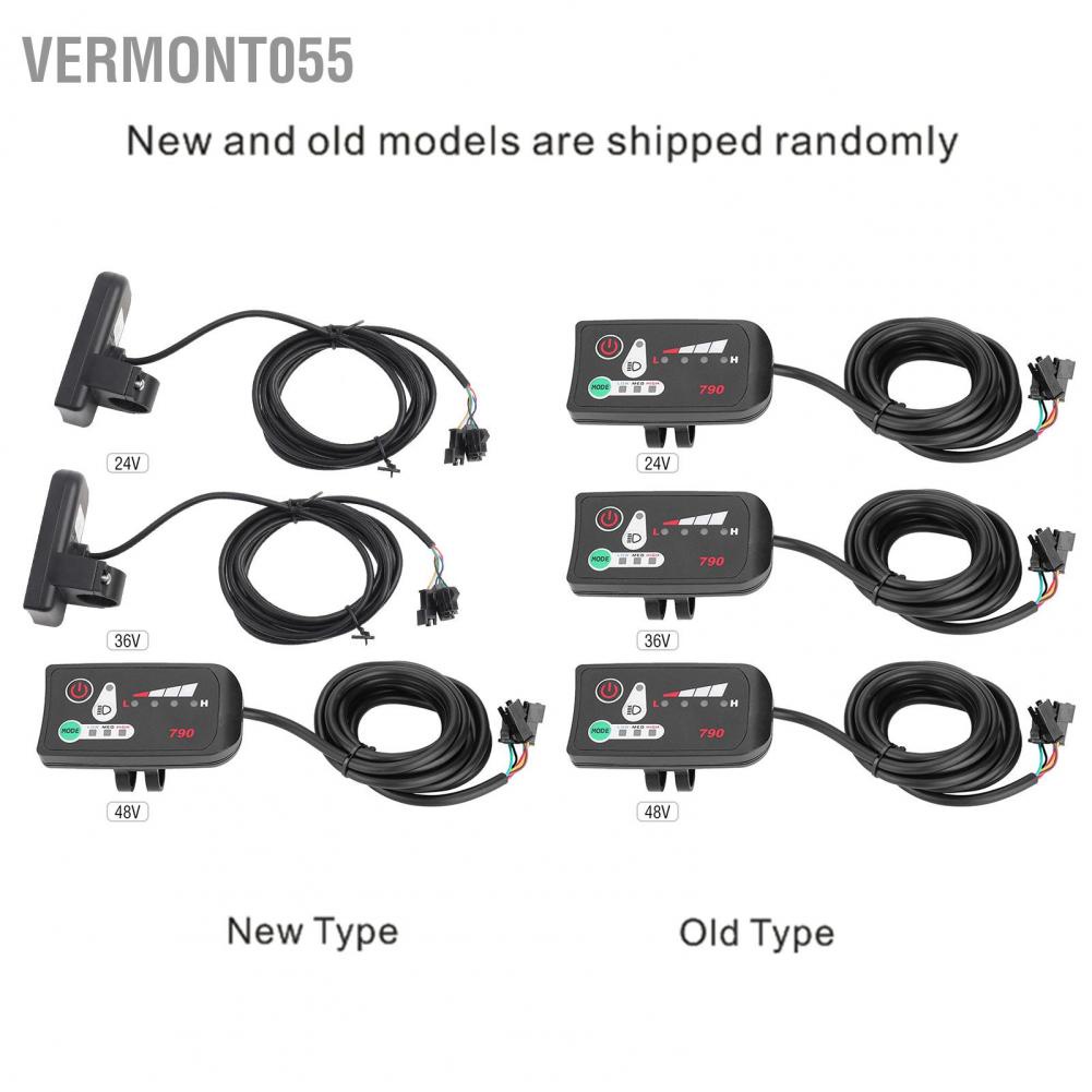 Vermont055 Waterproof LED Display Control Panel DIY Accessory Part for Electric Bike Scooter