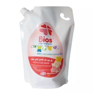 Nước giặt quần áo em bé BIOS hương Powder Incense 1 Lít