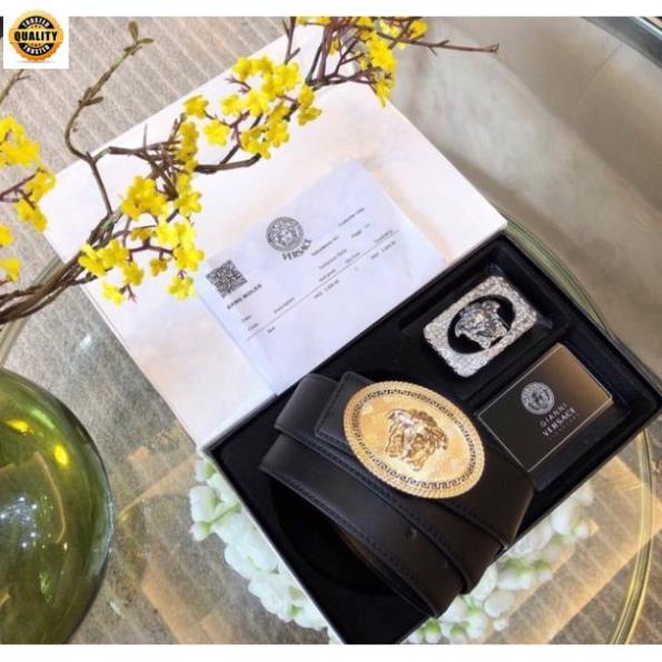 12.12 Dây lưng nam versace 2 mặt fullbox SALE 20% ' ) ྇ ! ' L . . '