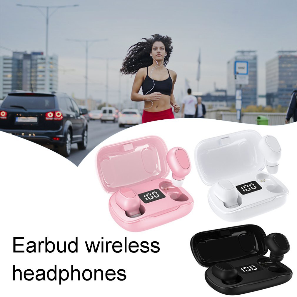 Tai nghe Bluetooth L21 Pro Quốc Tế 5.0 âm thanh vòm 9D cho điện thoại thông minh