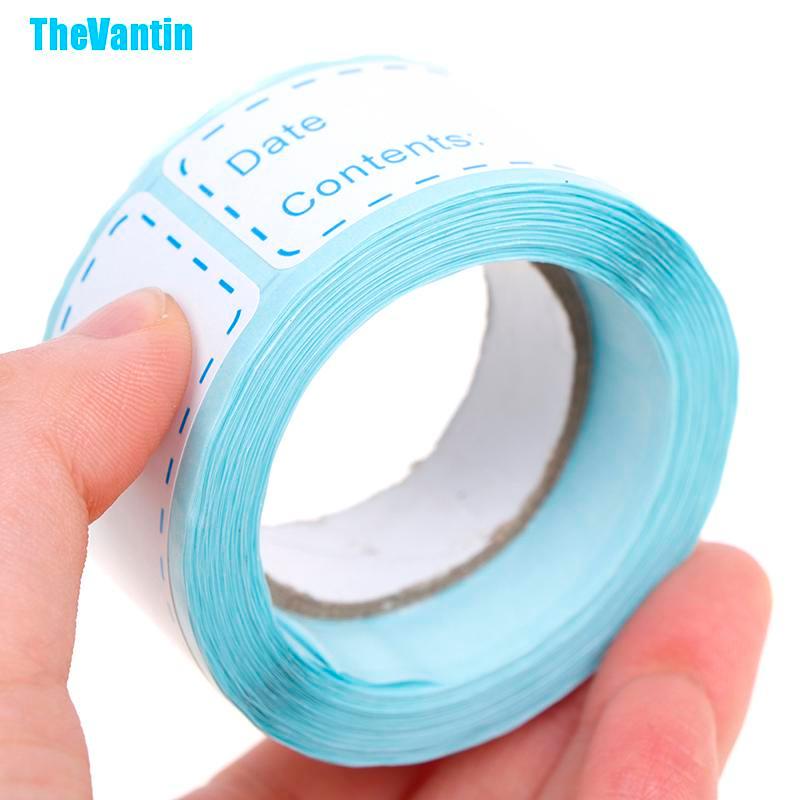 Cuộn miếng dán đánh dấu lọ thực phẩm tiện dụng