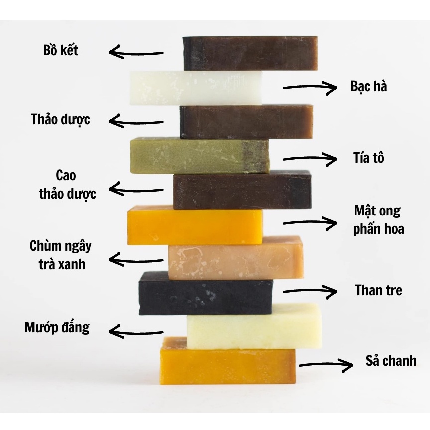 Xà Bông Sinh Dược - Nhà nhiều Lá - Chiết Suất Từ Thiên Nhiên, Thân Thiện Môi Truờng