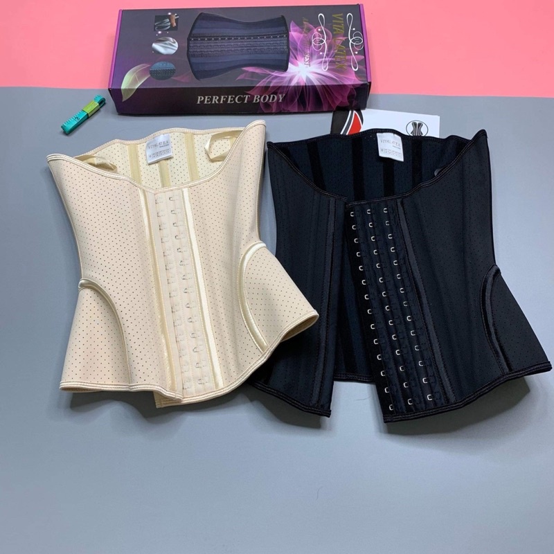 Đai nịt bụng latex định hình cải tiến mới 19 xương không ngấn mỡ lưng | BigBuy360 - bigbuy360.vn