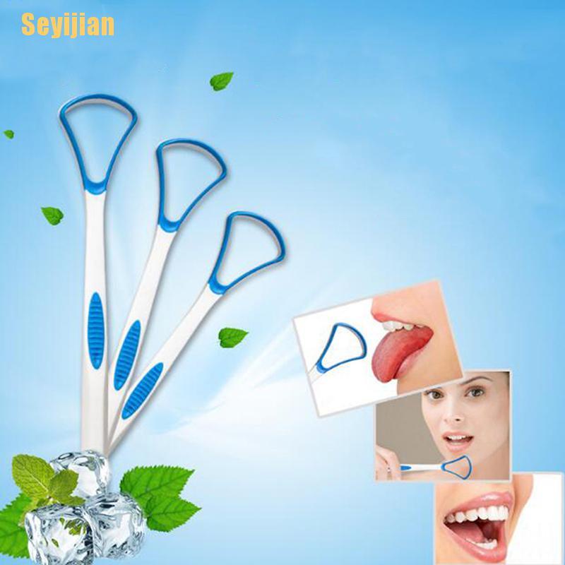 Bàn Chải Nhựa Vệ Sinh Lưỡi Chăm Sóc Răng Miệng